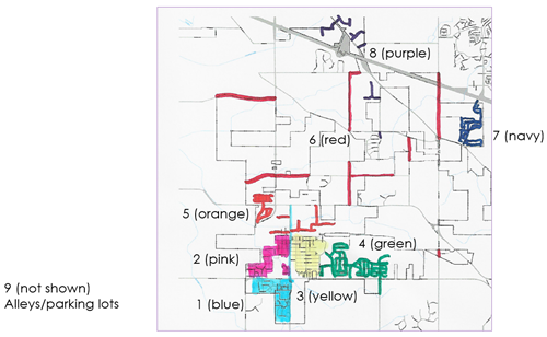 VOH Snow Plowing Map