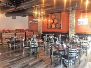 Inside Dining Room of Copper Barrel